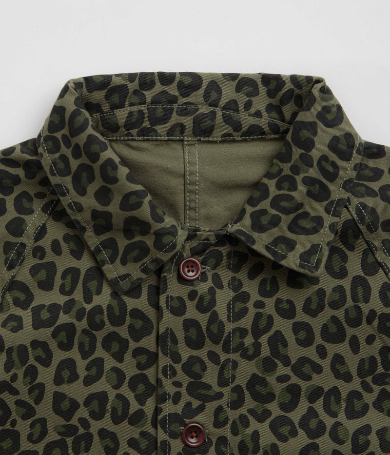 Service Works Leopard FOH Jacket in Green