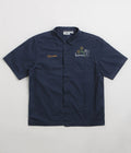Service Works Light Twill Necessities Short Sleeve Shirt in Navy