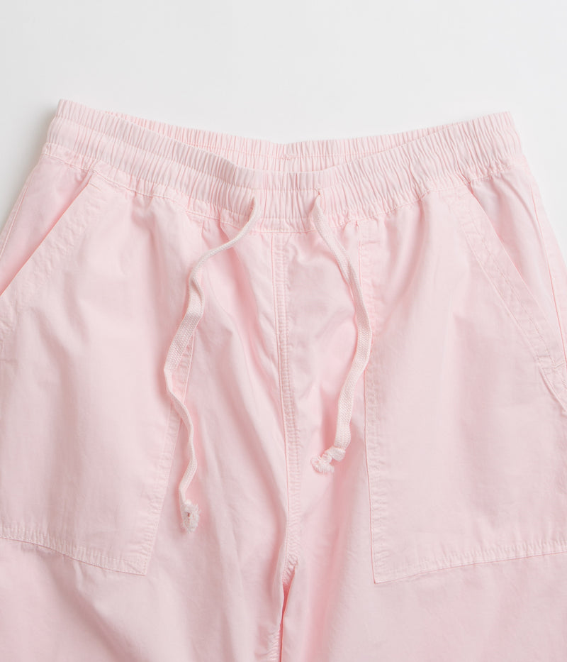 Service Works Poplin Chef Shorts in Dusty Pink