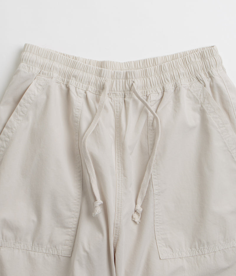 Service Works Poplin Chef Shorts in Salt