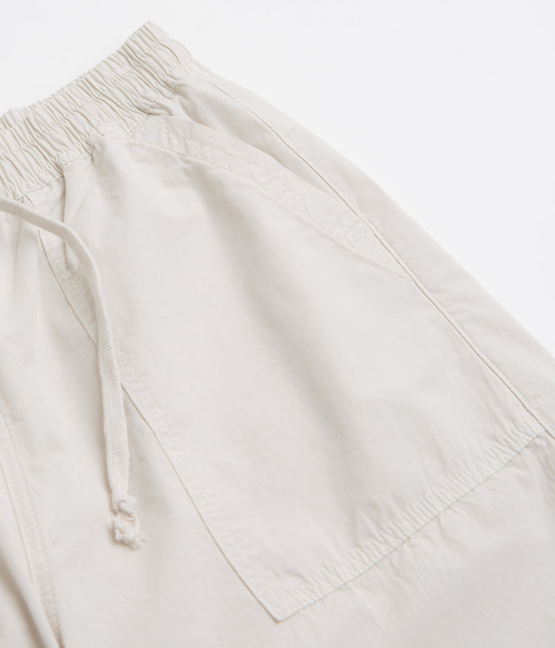 Service Works Poplin Chef Shorts in Salt