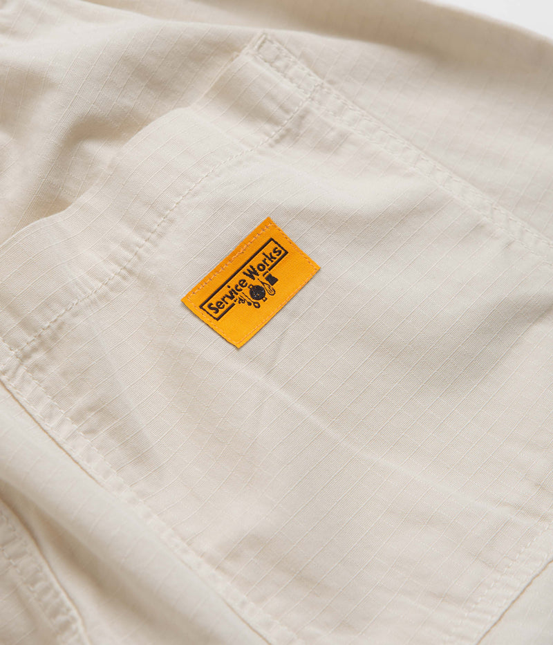 Service Works Ripstop Chef Pants in Bone