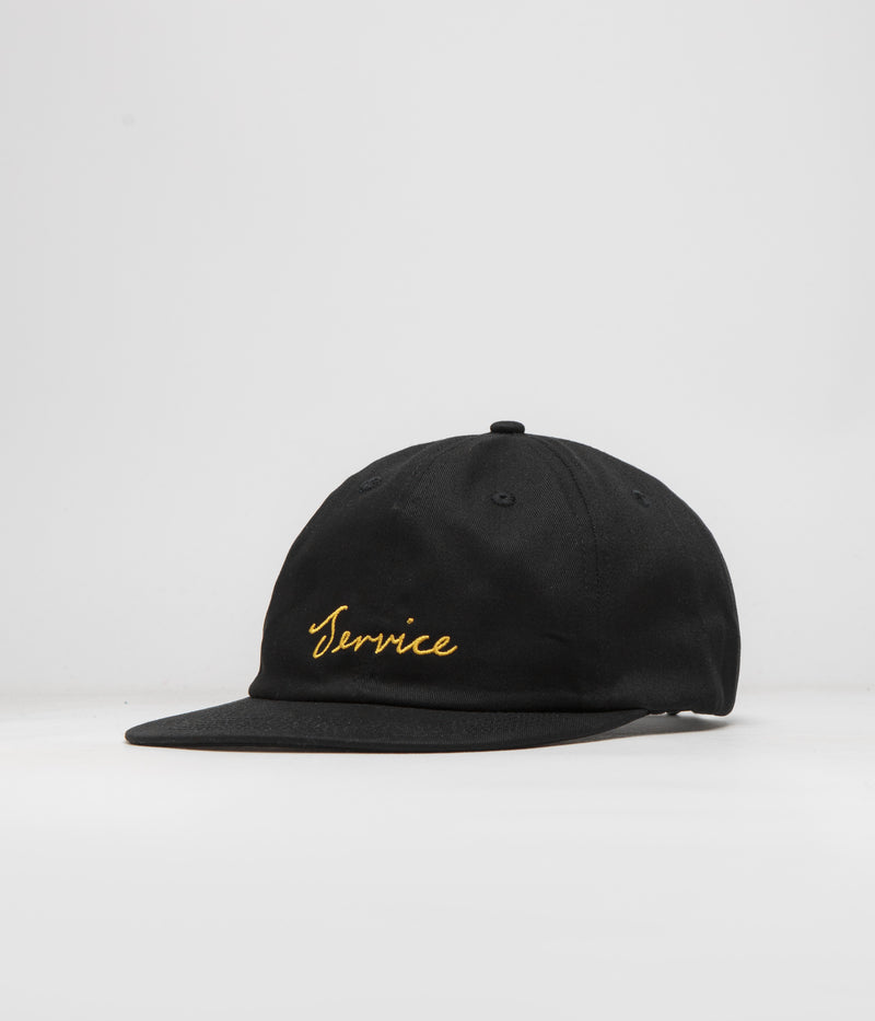 Service Works Script Cap in Black