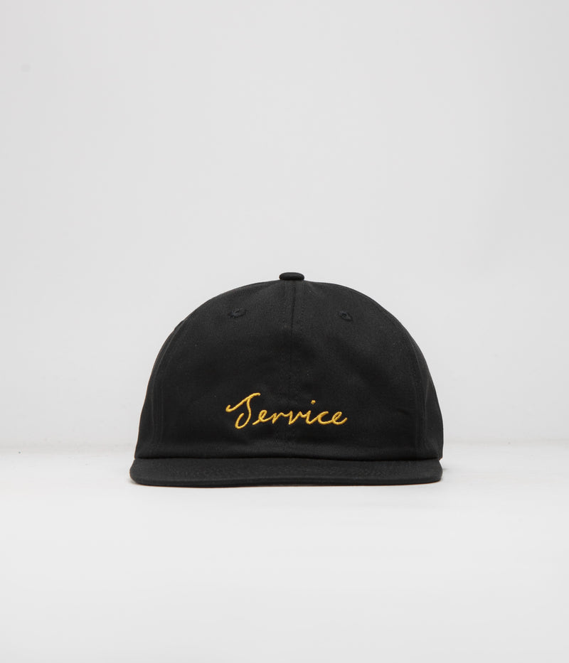 Service Works Script Cap in Black