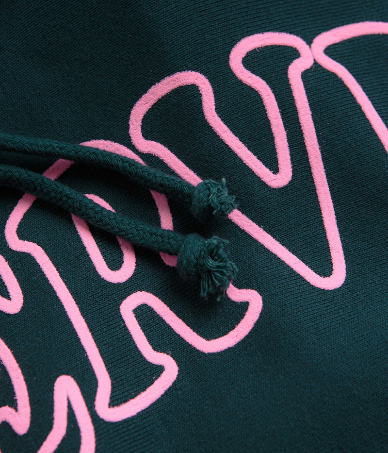 Service Works Service Arch Logo Hoodie in Petrol