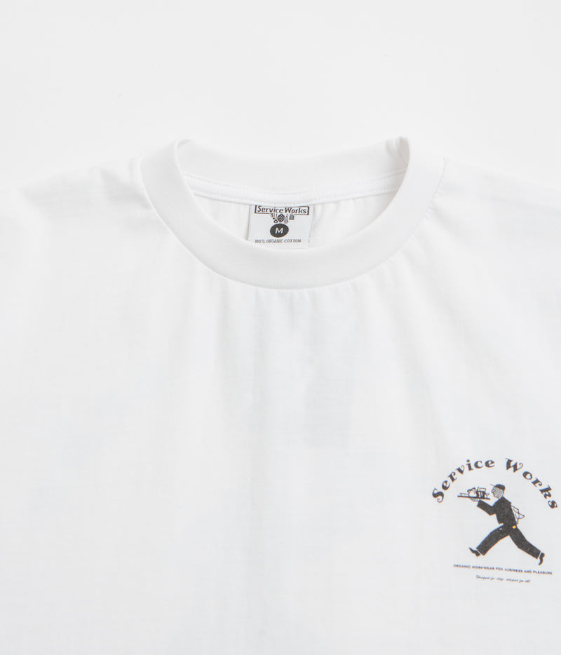 Service Works Waiter T-Shirt in White