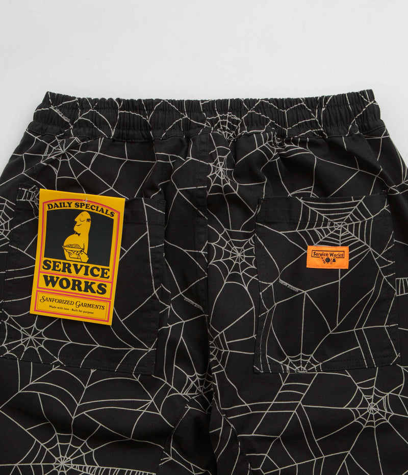 Service Works Web Chef Pants in Black
