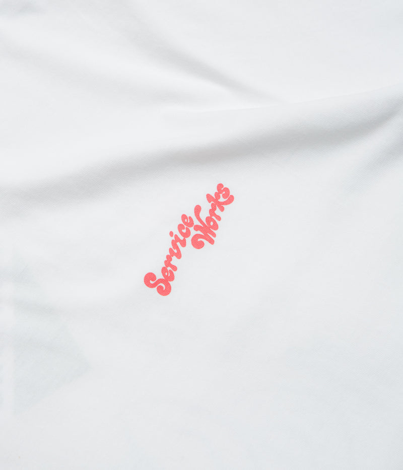 Service Works Work + Pleasure T-Shirt in White