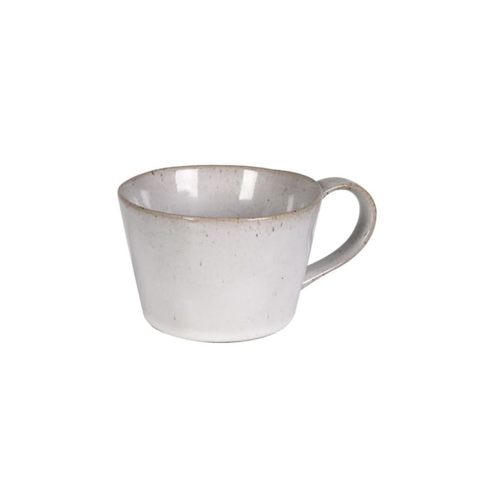 Set of speckled cups & saucers
