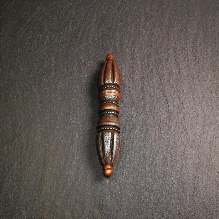 Seven-pronged Vajra 3.5" - Tibetan Buddhist vajra, view 4