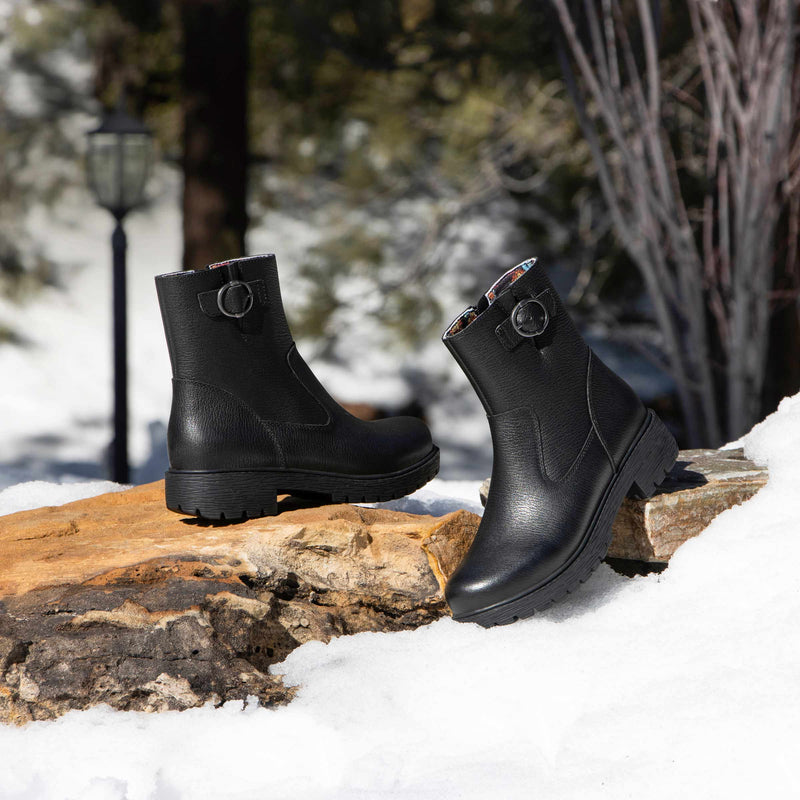 Shera Coal Boot | Alegria Shoes