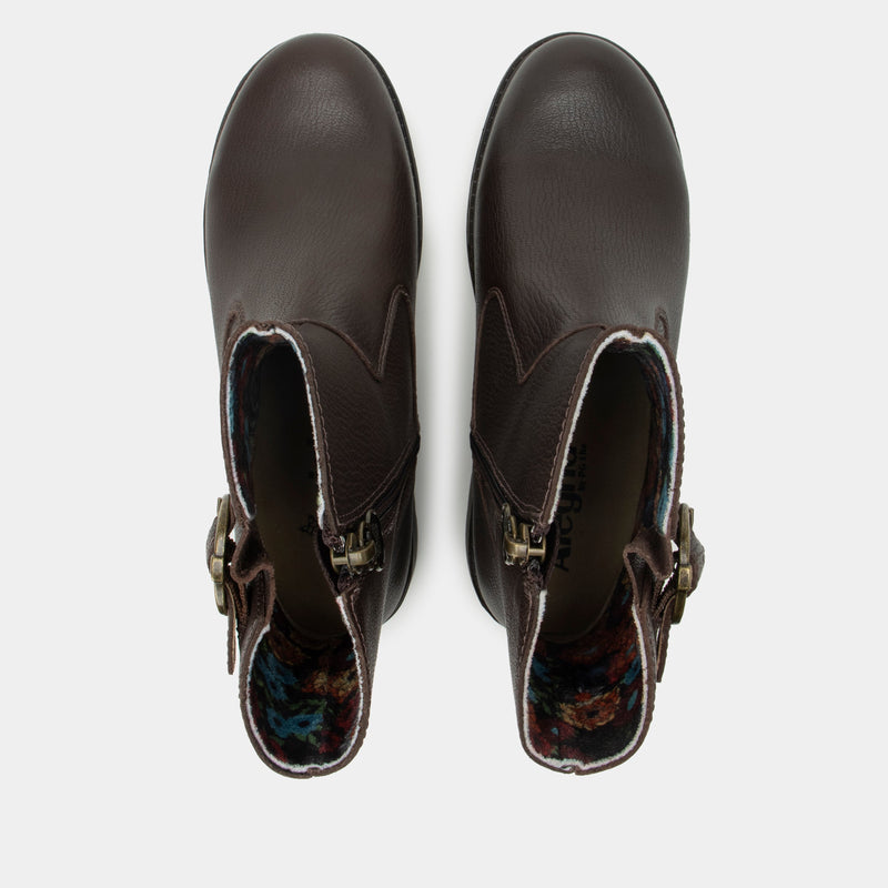 Shera Espresso Boot | Alegria Shoes