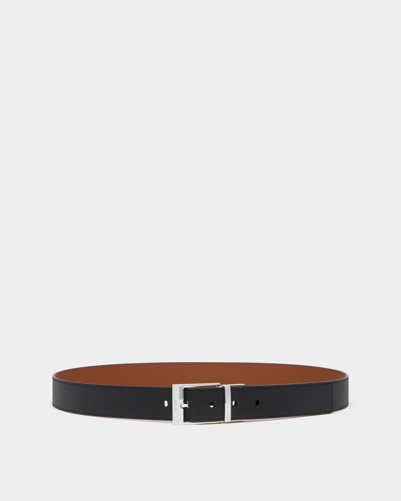 Shiffie Adjustable And Reversible Belt in Black and Brown Leather