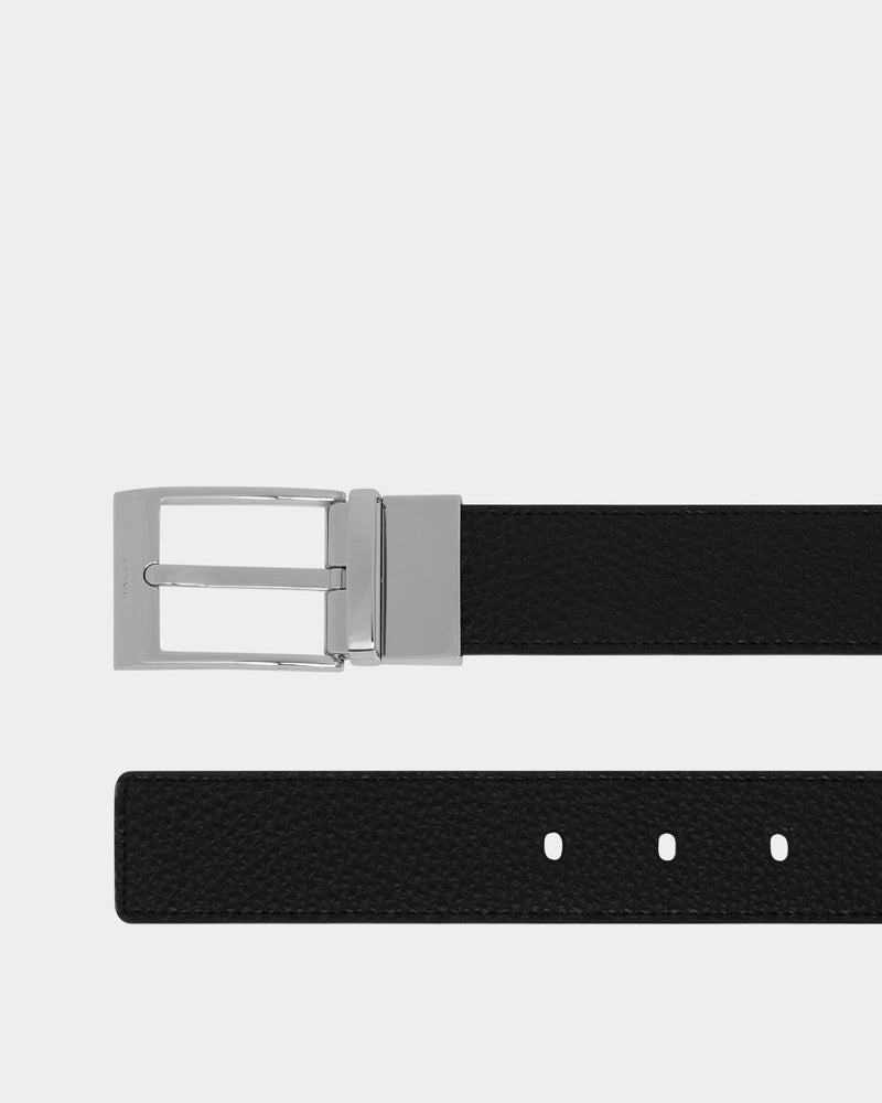 Shiffie Adjustable And Reversible Belt in Black and Brown Leather