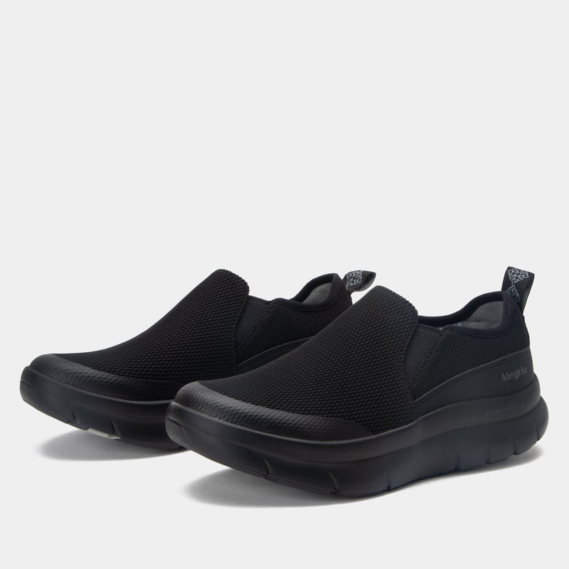 Shift Lead Black Mesh Shoe | Alegria Shoes