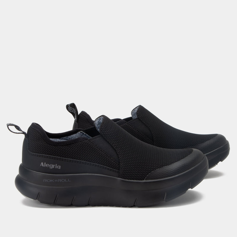 Shift Lead Black Mesh Shoe | Alegria Shoes