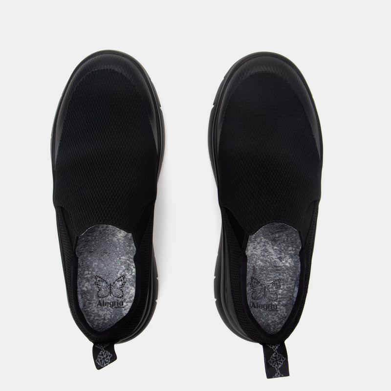 Shift Lead Black Mesh Shoe | Alegria Shoes