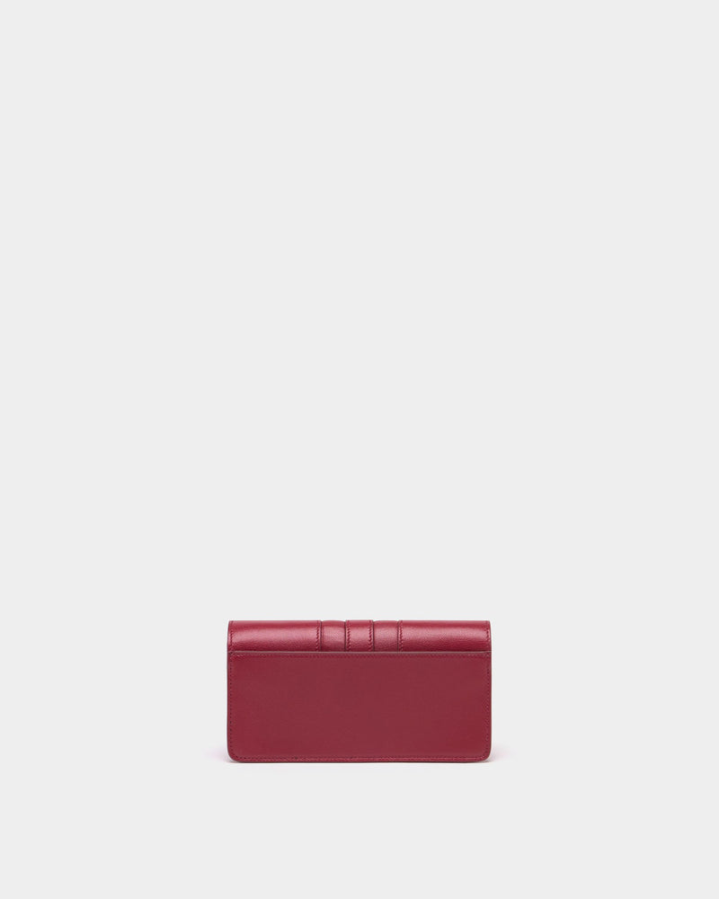 Signature Phone Wallet in Ruby Red Leather