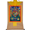 SIPAHO - Melong Mirror - Tibetan Calendar - Tibetan thangka painting, view 7