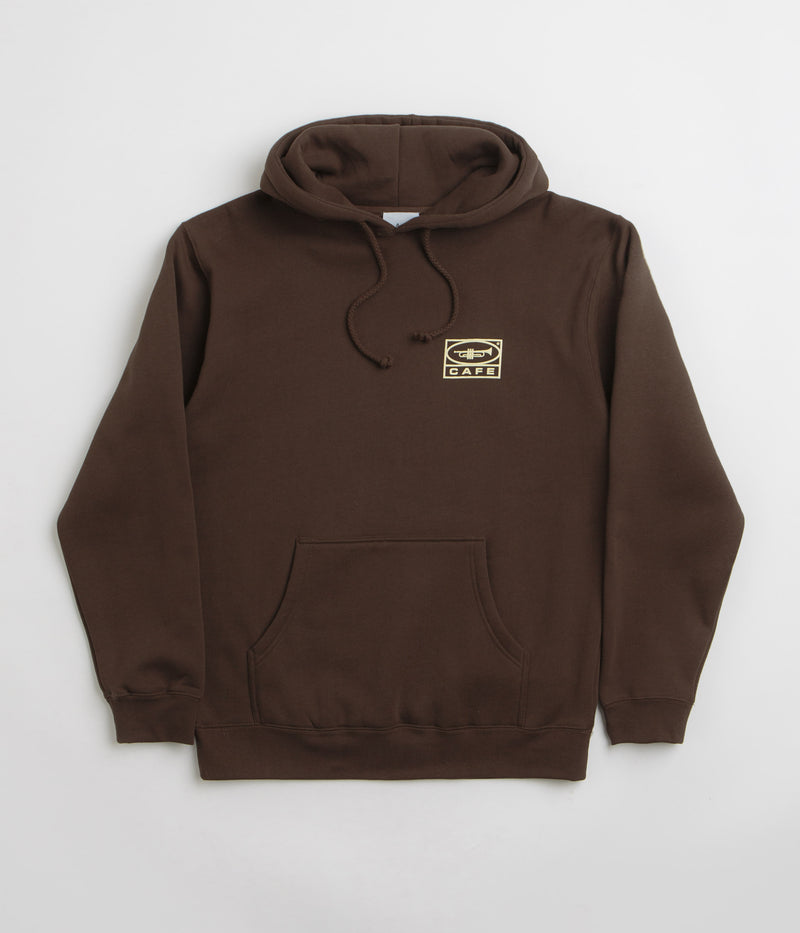 Skateboard Cafe 45 Hoodie in Coffee