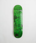 Skateboard Cafe Gaurab Sketches C2 Shape Deck in Green and 8.5"