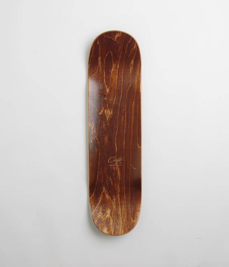 Skateboard Cafe Gaurab Sketches C2 Shape Deck in Green and 8.5"
