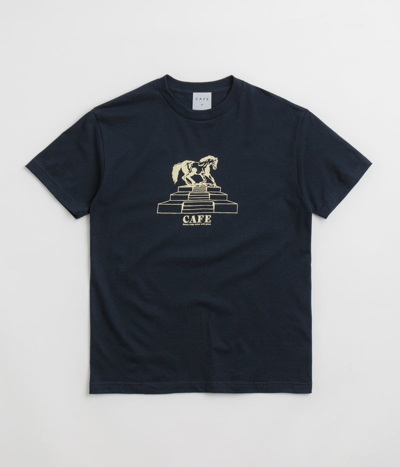 Skateboard Cafe Homeground T-Shirt in Navy