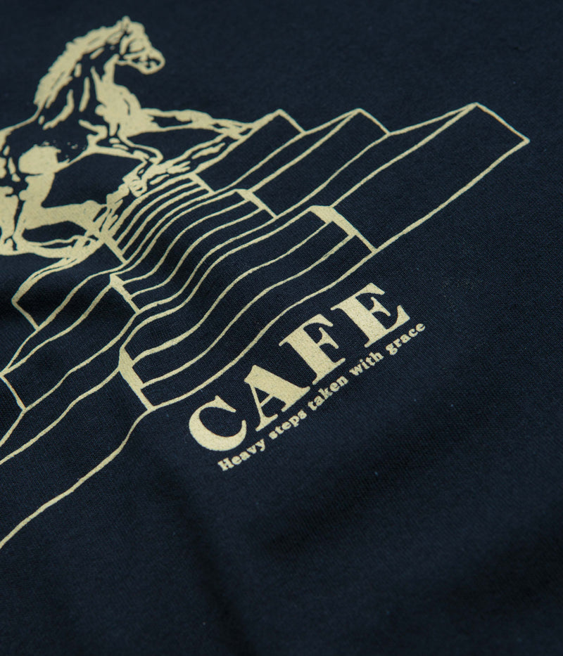 Skateboard Cafe Homeground T-Shirt in Navy