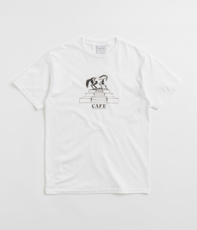 Skateboard Cafe Homeground T-Shirt in White