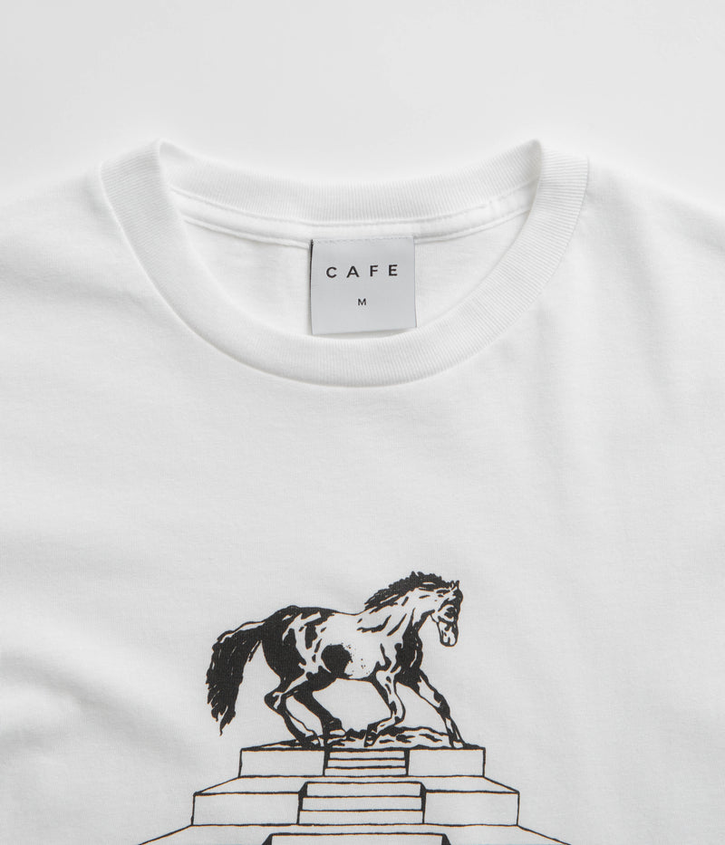 Skateboard Cafe Homeground T-Shirt in White