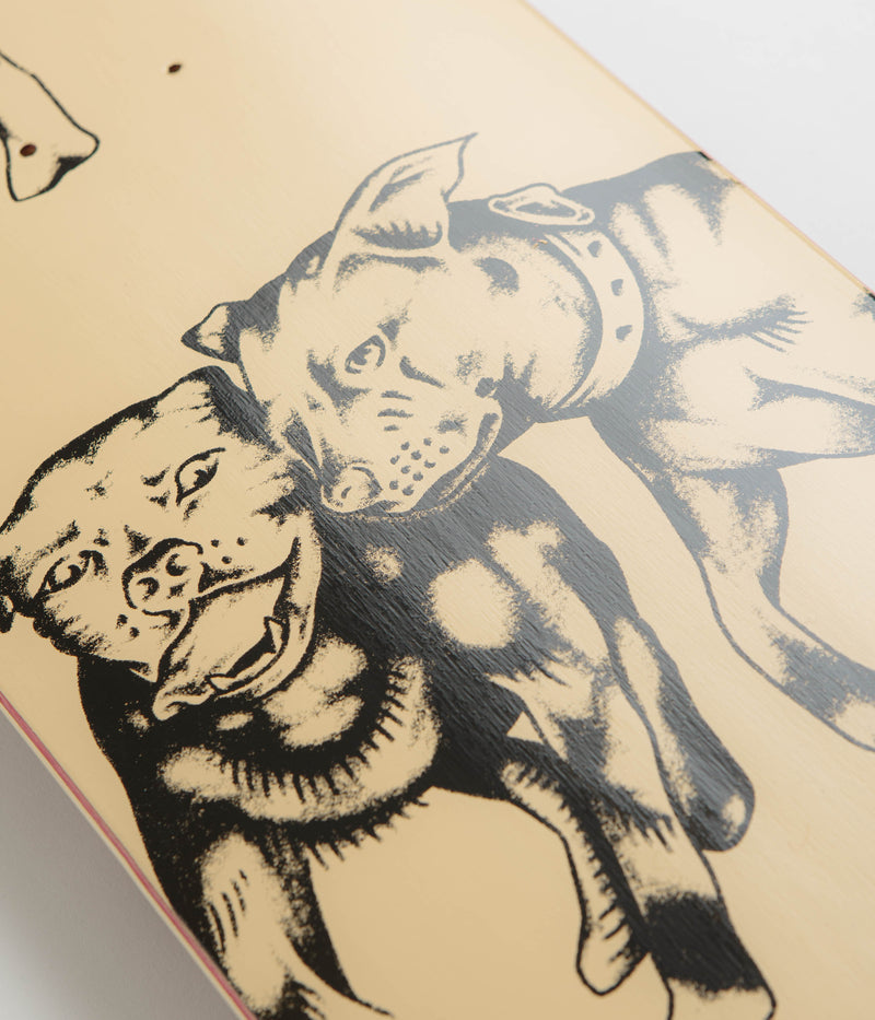 Skateboard Cafe Pooch Deck in Cream and 8.25"