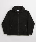 Skateboard Cafe Sherpa Fleece Hoodie in Black