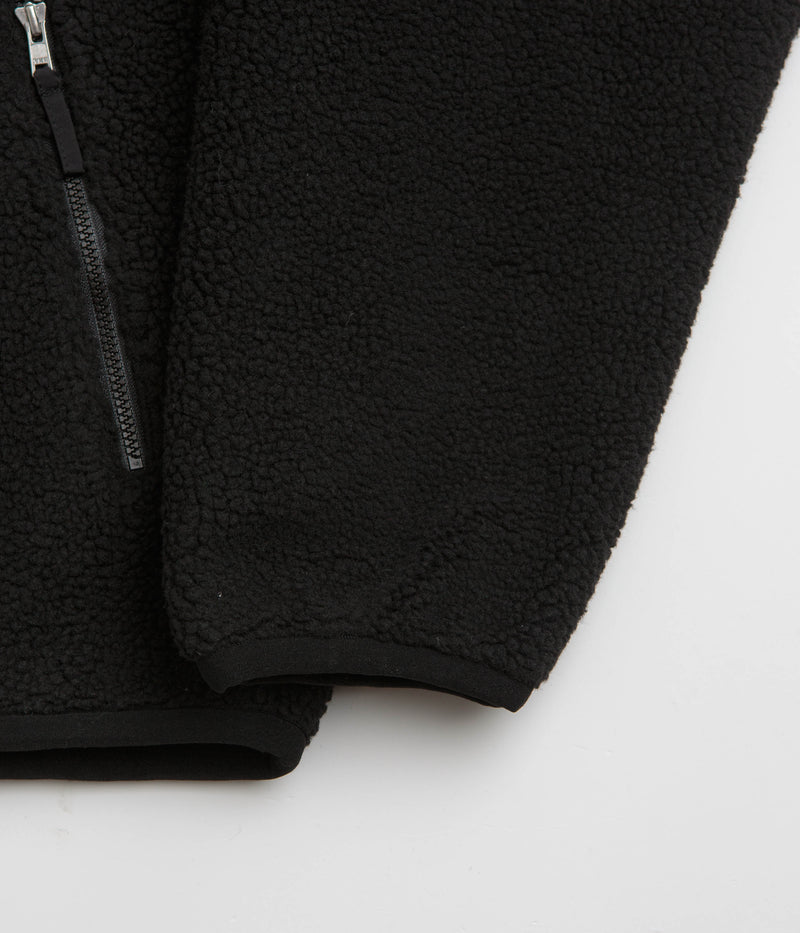 Skateboard Cafe Sherpa Fleece Hoodie in Black