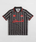 SkatePal Anniversary Football Shirt in Black and Red