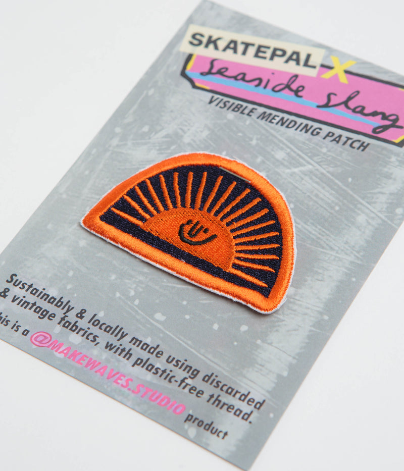 SkatePal Sun Logo Patch in Multi