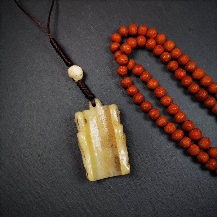 Skull Sitavana Amulet - 2.24" - Tibetan Buddhist amulet, view 4