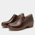 Skylar Mahogany Shoe | Alegria Shoes