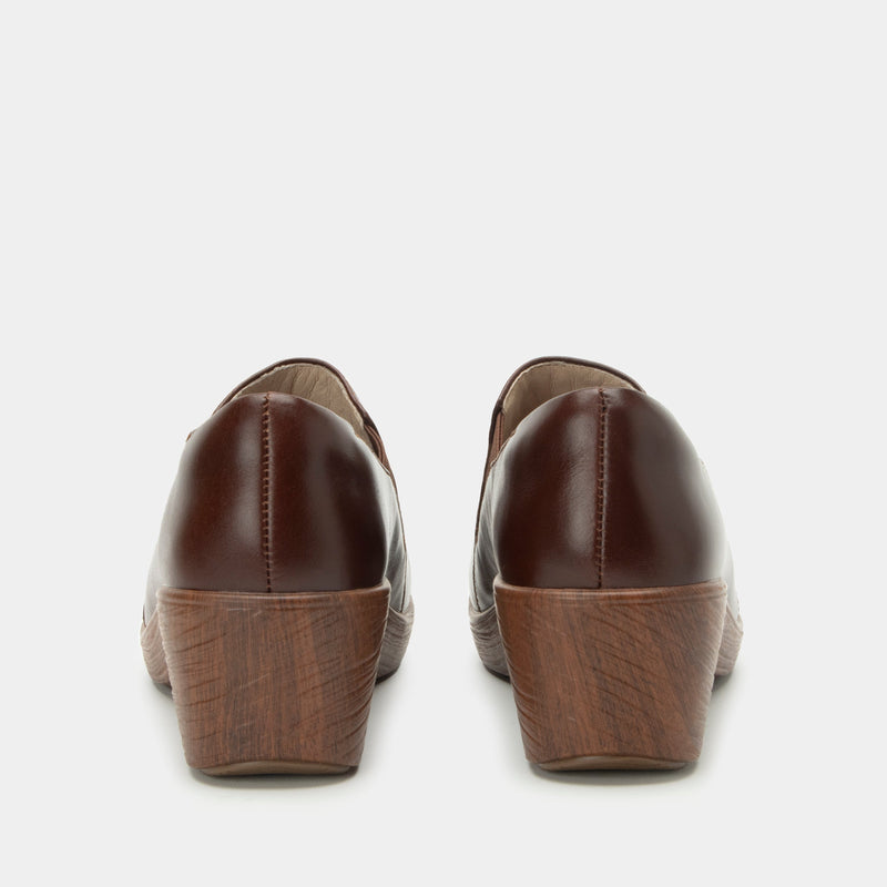 Skylar Mahogany Shoe | Alegria Shoes
