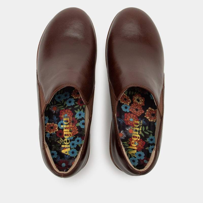 Skylar Mahogany Shoe | Alegria Shoes