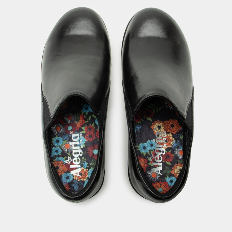 Skylar Noir Shoe | Alegria Shoes