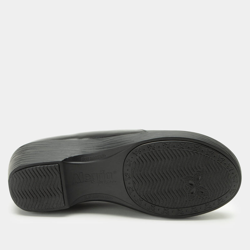 Skylar Noir Shoe | Alegria Shoes
