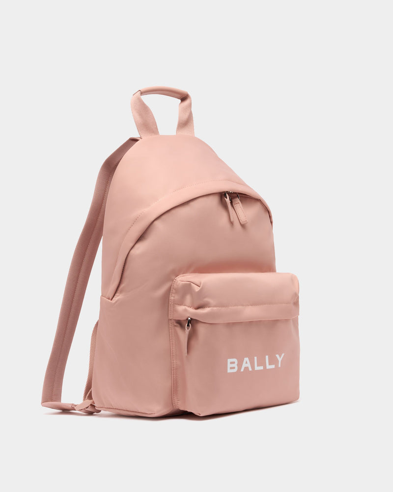Small Backpack In Pink Nylon