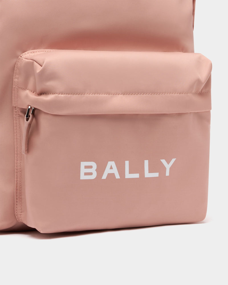 Small Backpack In Pink Nylon