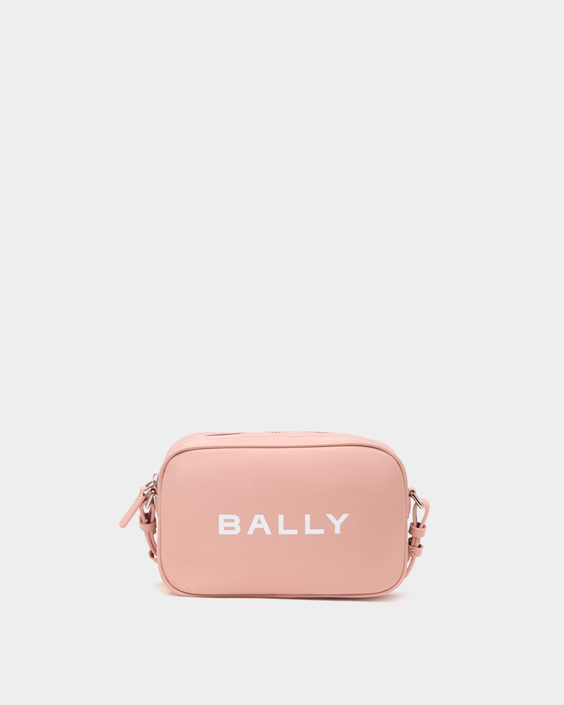 Small Crossbody Bag In Pink Nylon