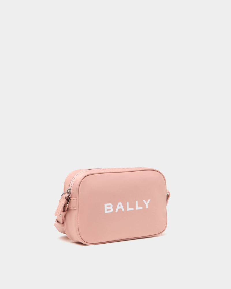 Small Crossbody Bag In Pink Nylon