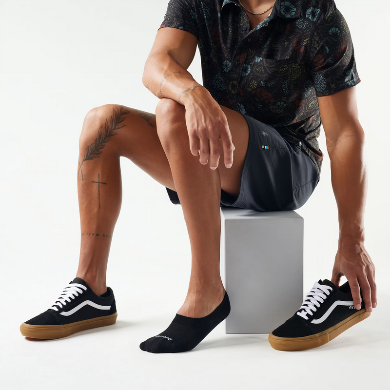 Smartwool Everyday No Show Sock (Men) - Black Accessories - Socks - Lifestyle - The Heel Shoe Fitters