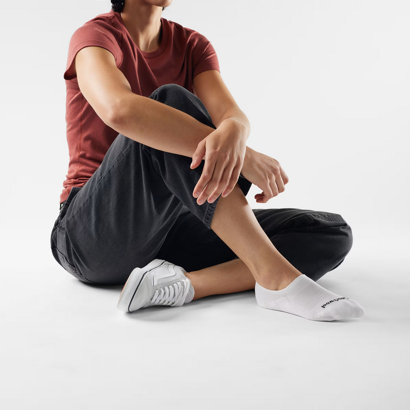 Smartwool Everyday No Show Sock (Men) - White Accessories - Socks - Lifestyle - The Heel Shoe Fitters