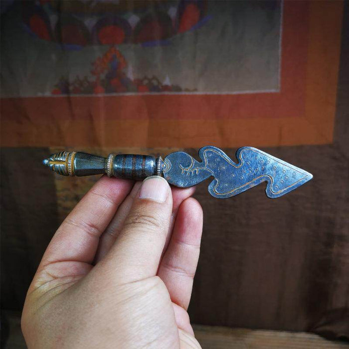 Snake Spear - Tibetan Buddhist art, view 7
