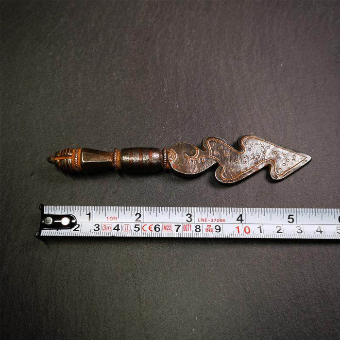 Snake Spear - Tibetan Buddhist art, view 8