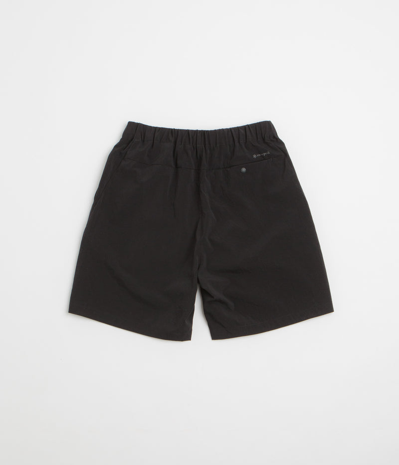 Snow Peak Breathable Quick Dry Shorts in Black